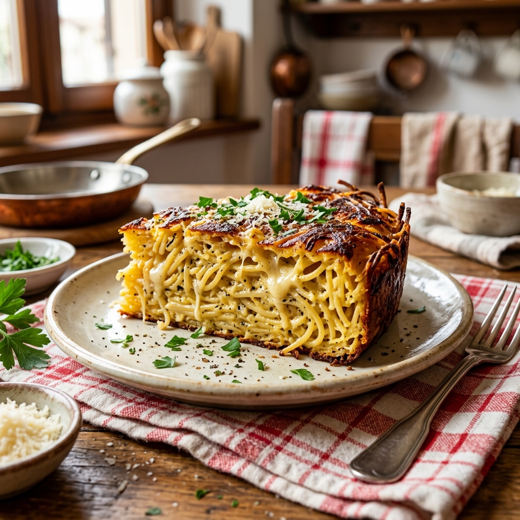Spaghetti Frittata